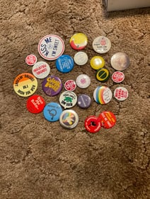 vintage 1960's pins