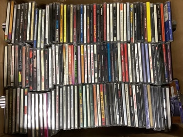 Various CDs (The Beach Boys, Godspell, Billy Idol, and more)