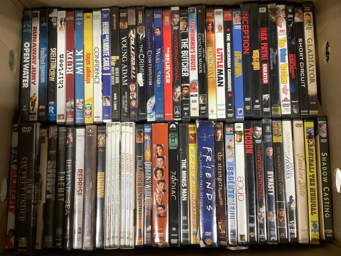 Various DVDs (Gladiator, The Butcher, Friends, and more) (1 of 1)