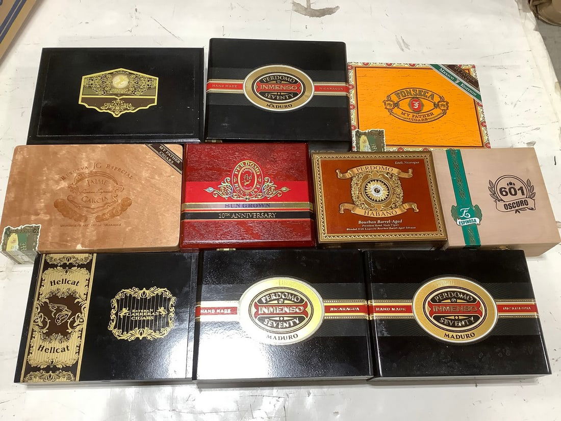Various Cigar Boxes (1 of 1)