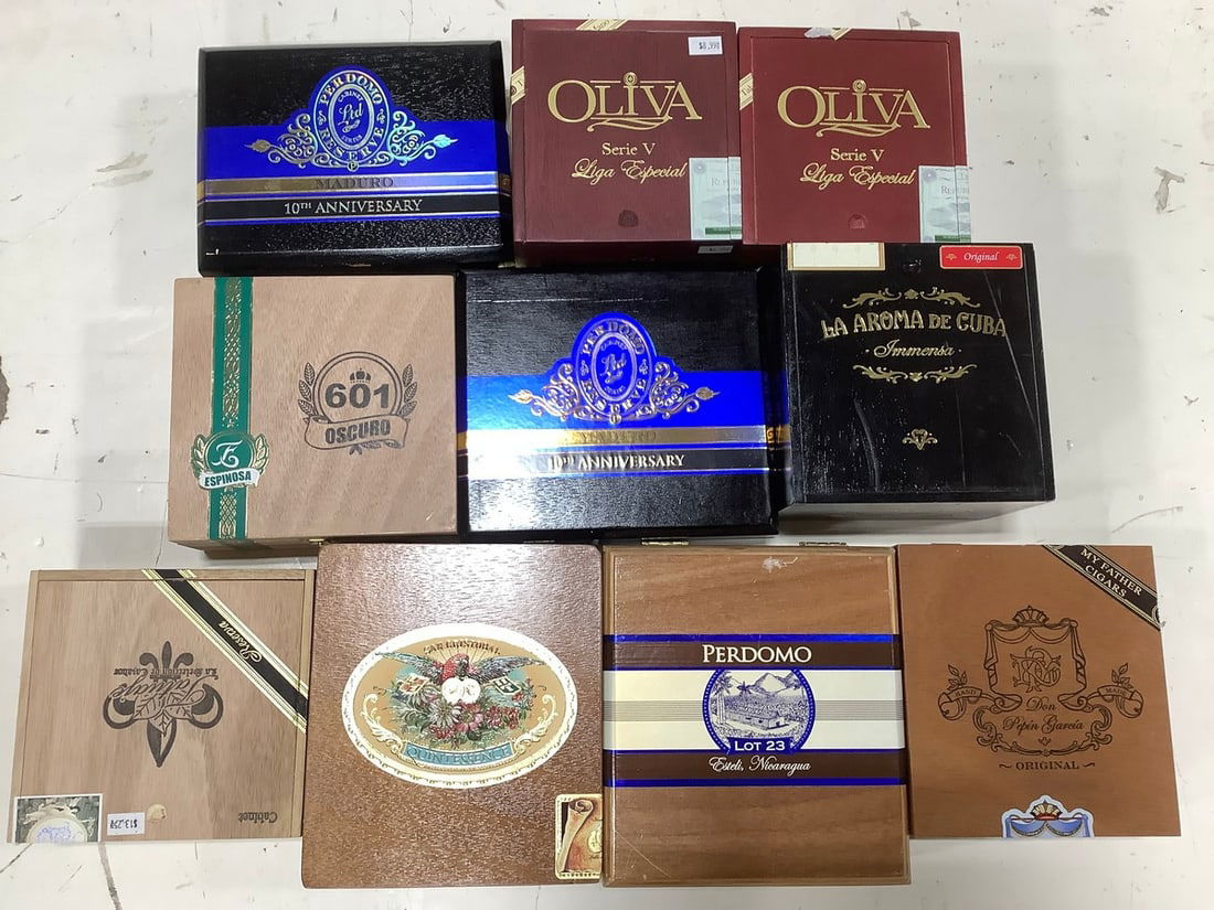 Various Cigar Boxes (1 of 1)