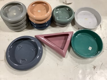 Various Ceramic Planters (Longest - 10in)