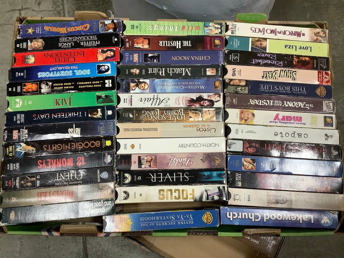 Various VHS Tapes (Focus, Match Point, Capote, and more): Various VHS Tapes (Focus, Match Point, Capote, and more)