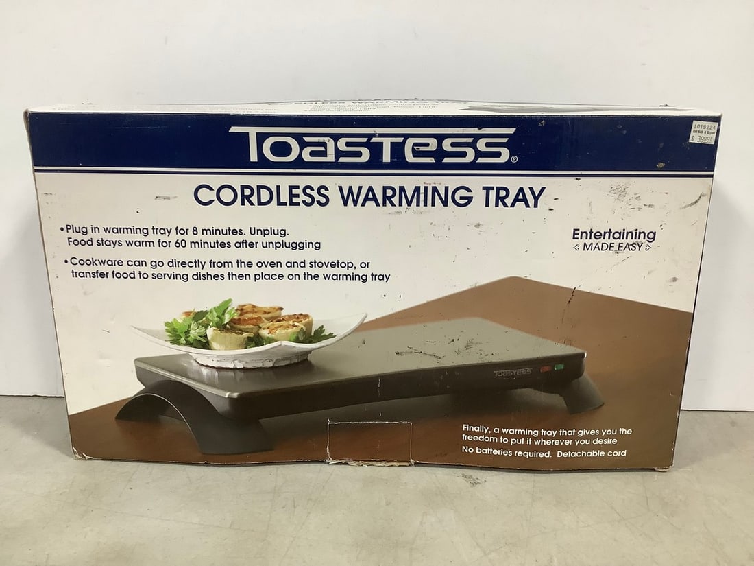 Toastess Cordless Warming Tray: Toastess Cordless Warming Tray