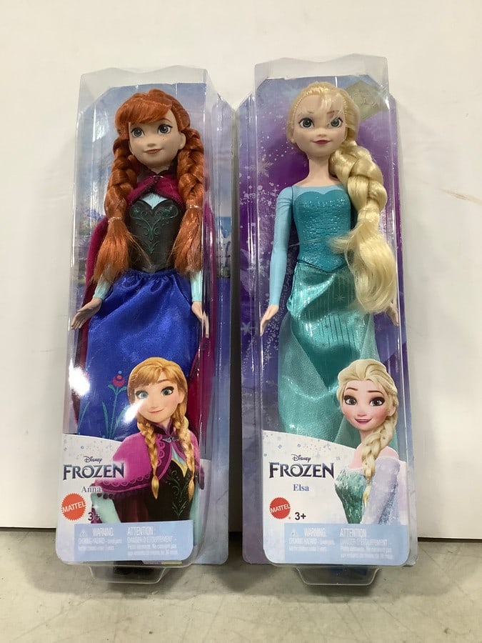 Disney Doll Lot (Anna and Queen Elsa) - New: Disney Doll Lot (Anna and Queen Elsa) - New