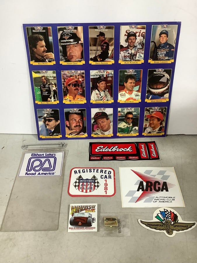 Vintage Racing Lot - Indie Nascar(11inx13in) (1 of 1)