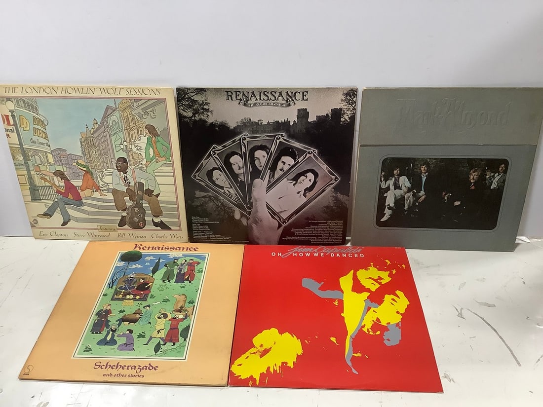 Vintage LP Record Lot (Renaissance, London Howling Wolf Sessions, and more) (1 of 1)