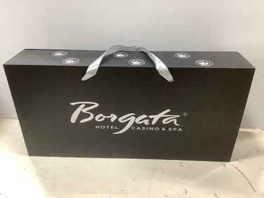 Large Borgata Hotel and Casino Gift Box (26.5inx13in) *damaged*