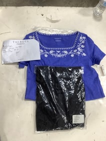 Freedom Fit Zone Sweater (Size: L) and Talbots Shirt (Size: S)