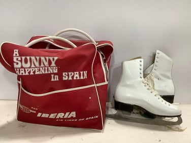 Ice Skates (Size: 7) in Iberia Bag