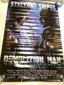Stallone Snipes Demolition Man - Rated R (27inx40in)