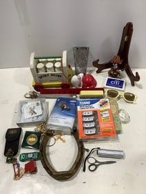 Playskool Dinky Dairy Toy, Horseshoe, Possible Dreams Dog Statue(5.5in Tall), and more