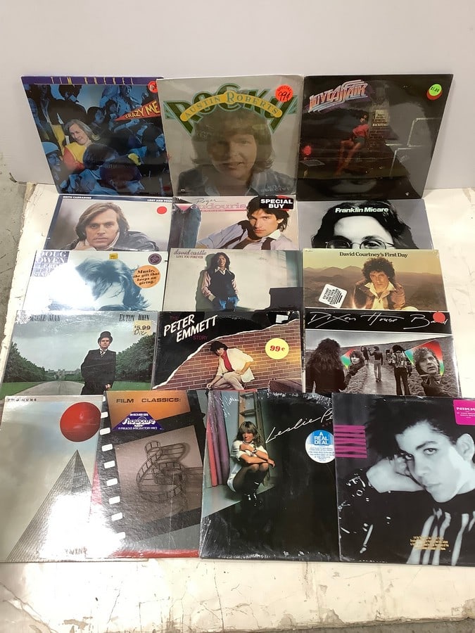 Vintage Records *ALL Sealed* (Franklin Micare, Elton John, Keith Carradine, and more) (1 of 1)