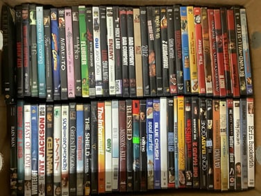 Various DVDs (Soul Surfer, Body of Lies, Flubber, and more)