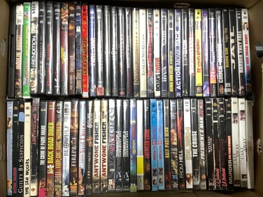 Various DVDs (The Cruise, Rendition, Back Road Diner, and more)