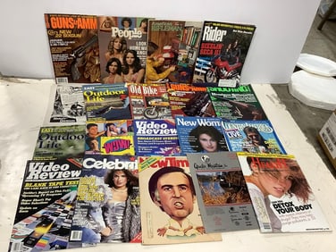 Various Magazines (Guns & Ammo, Outdoor Life, and more)