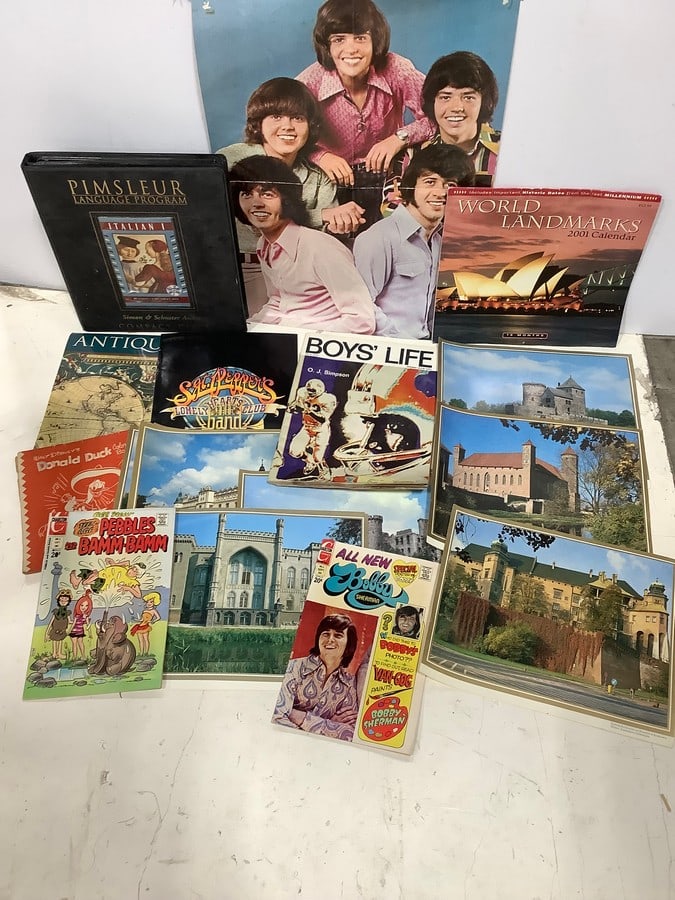 Various Comics, Photographic Prints, Calendars, Poster (16inx21.25in), and more (1 of 1)