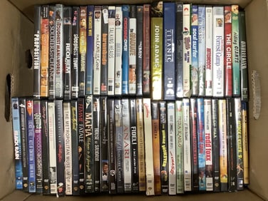 Various DVDs (Redd Foxx, Proposition, Forrest Gump, and more)