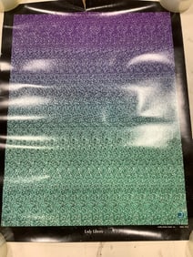 Lady Liberty 1993 art print poster(22in.x28in.-slightly torn)