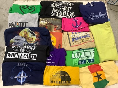 Various T-Shirts and more (Sizes Vary)