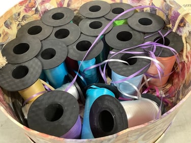 Lot of ribbon