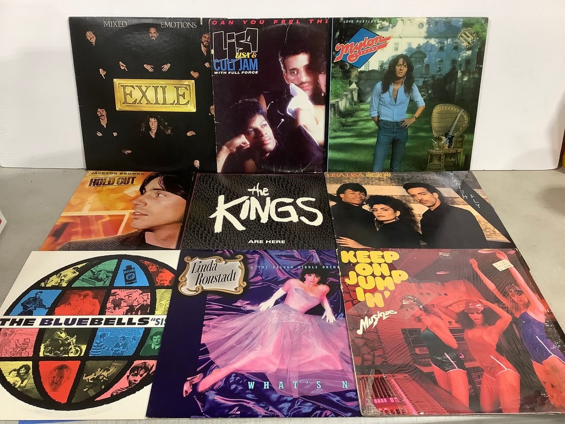 Vintage records(The Kings, Linda Ronstadt, The Bluebells, and more: Vintage records(The Kings, Linda Ronstadt, The Bluebells, and more