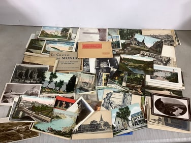 Various postcards