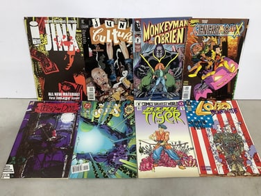 Various comics(Generation X, Monkeyman and O' Brien, Jinx, and more)