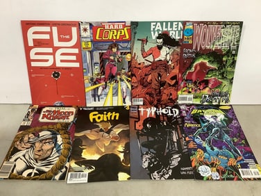 Various comics(Wolverine, Batman and Robin, Faith, and more)