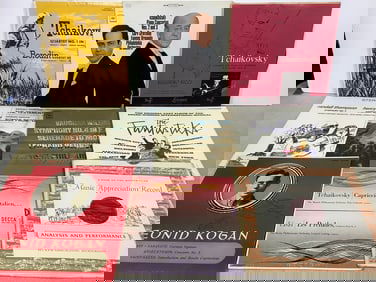 Vintage records(Tchaikovsky, Ruggiero Ricci, Leonid Kogan, and more)