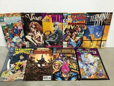Various comics(Terminal City, Wonder Woman, and more)