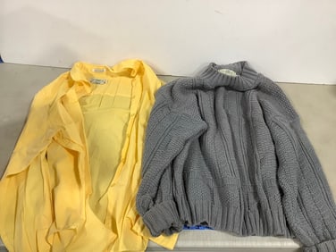 Orvis shirt(16) and Orvis sweater(Large)