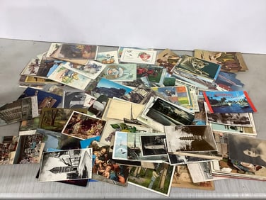 Various postcards