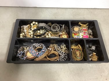 Various Costume Jewelry (necklaces, rings, and more)