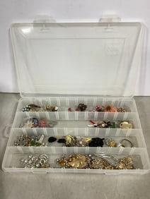 Plastic Organizer with Various Pins and more