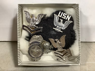 Navy Metals and Emblems