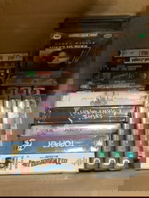 Various VHS Tapes (Topper, Mikes Murder, In the Heat of the Night, and more)