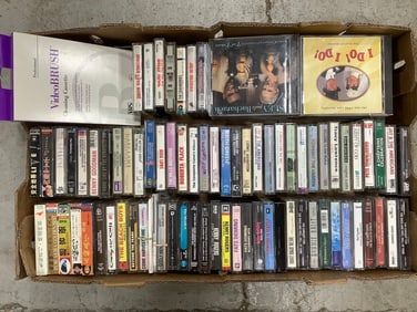 Various Casette Tapes (Keith Green, Benny Goodman, Tracy Lawrence, and more)