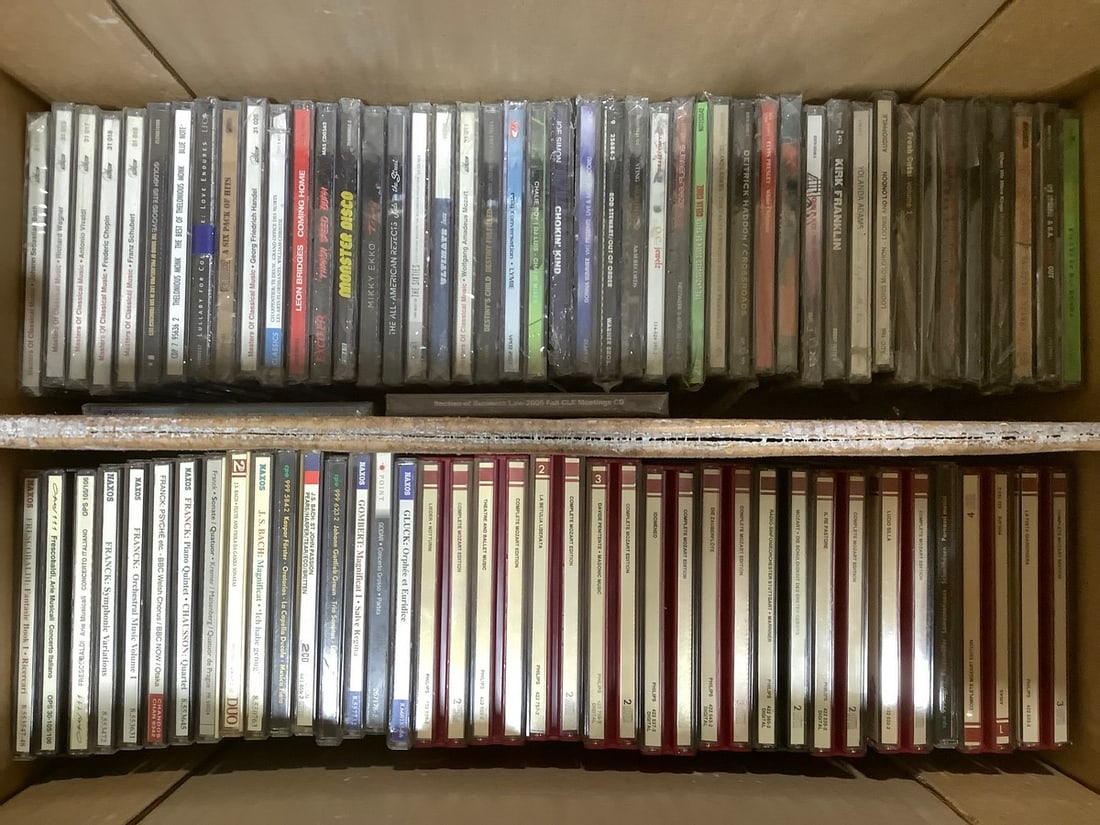 Various CDs (Mikky Ekko, Kirk Franklin, J.S. Bach, and more): Various CDs (Mikky Ekko, Kirk Franklin, J.S. Bach, and more)