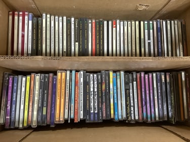 Various CDs (Quincy Jones, Johann Joseph, Barry White, and more
