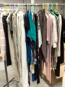 Various Clothing (Sizes Vary) *rack not included*