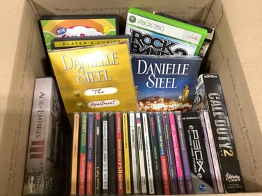Various video games(Xbox 360, PC) and more