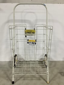 Fold up rolling cart
