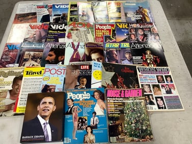 Various magazines(People, Life, Aloha,etc.)and more