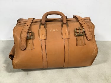 Vintage F.R.L. leather bag