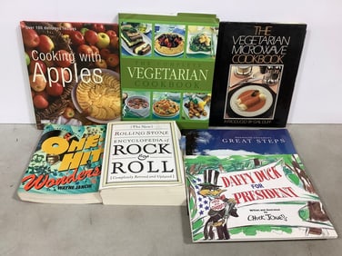 Various books(cookbooks and more)