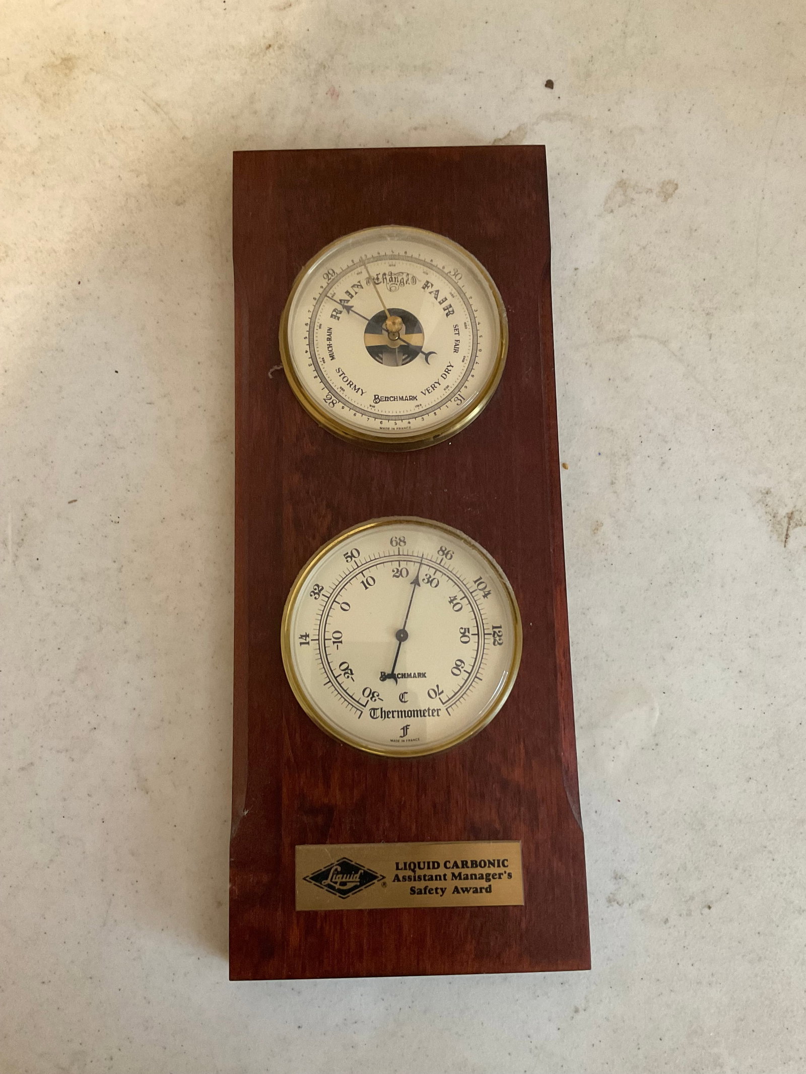 Barometer Associate Award: Barometer Associate Award