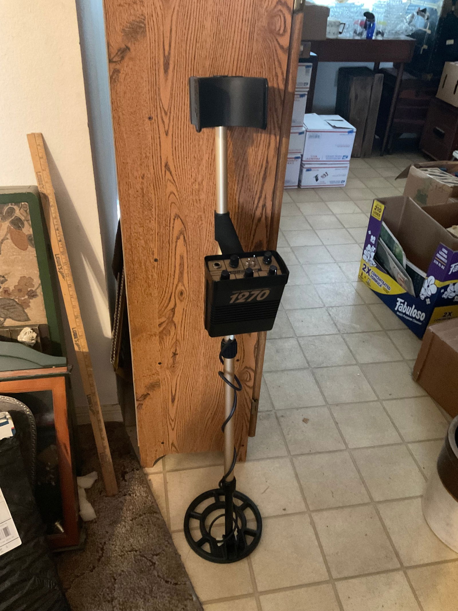 Fisher 1270 Metal Detector unknown working condition (1 of 1)