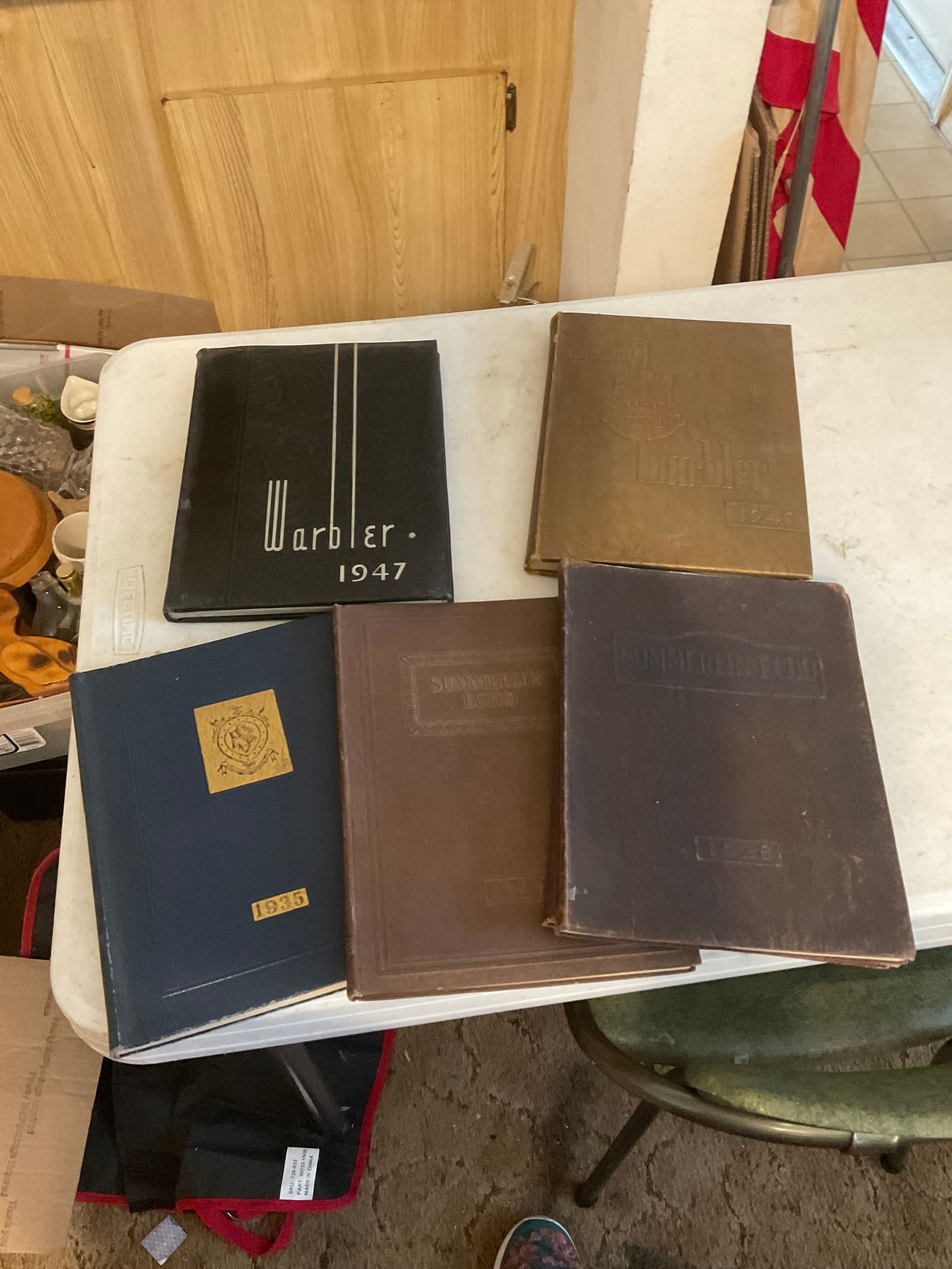 lot of vintage yearbooks (1 of 1)