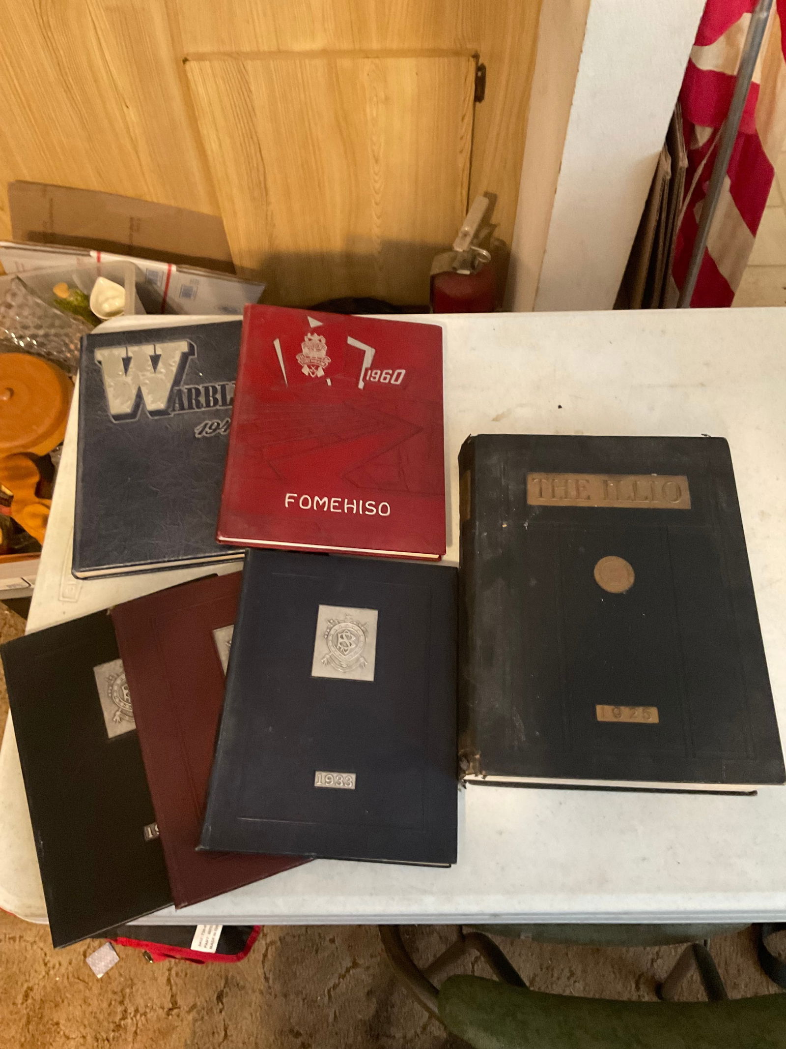lot of vintage yearbooks (1 of 1)